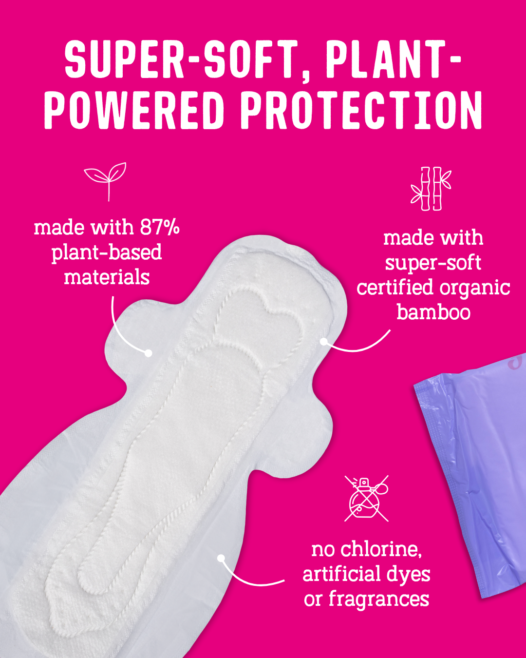 Flo Bamboo Extra-Long Pads