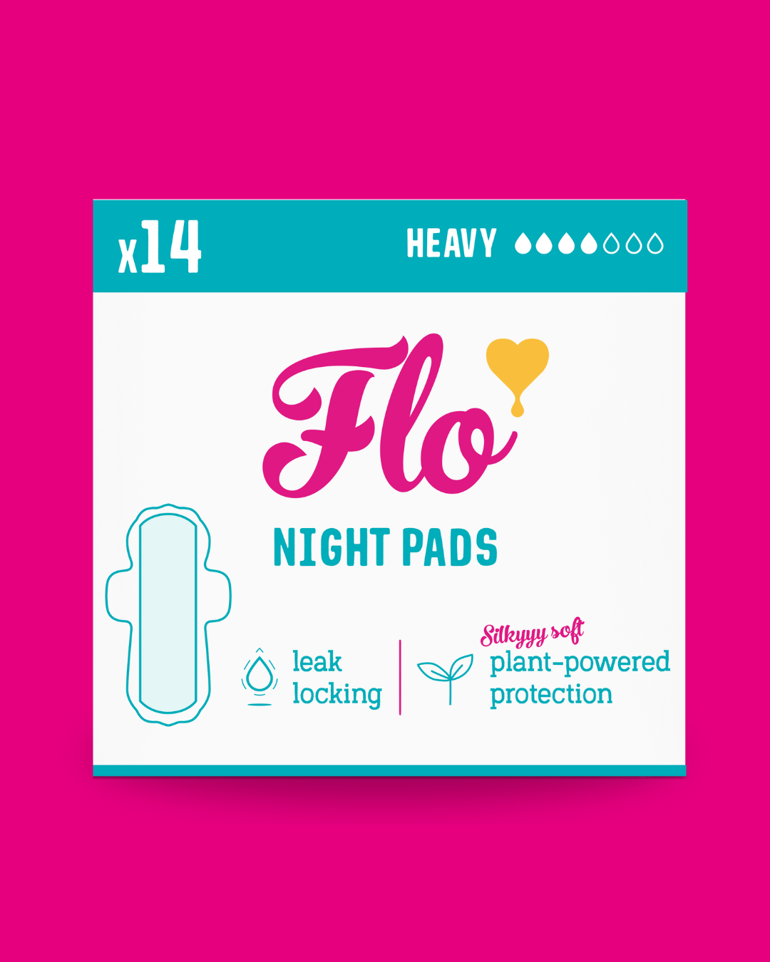 Flo Bamboo Night Pads