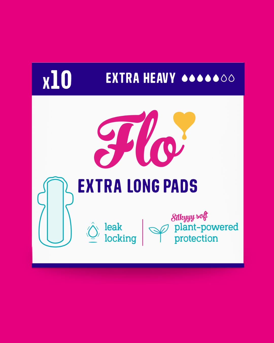 Flo Bamboo Extra-Long Pads