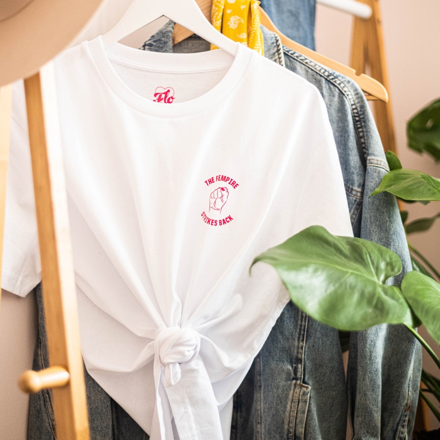 'The Fempire Strikes Back' Tee-T-Shirt-Here We Flo