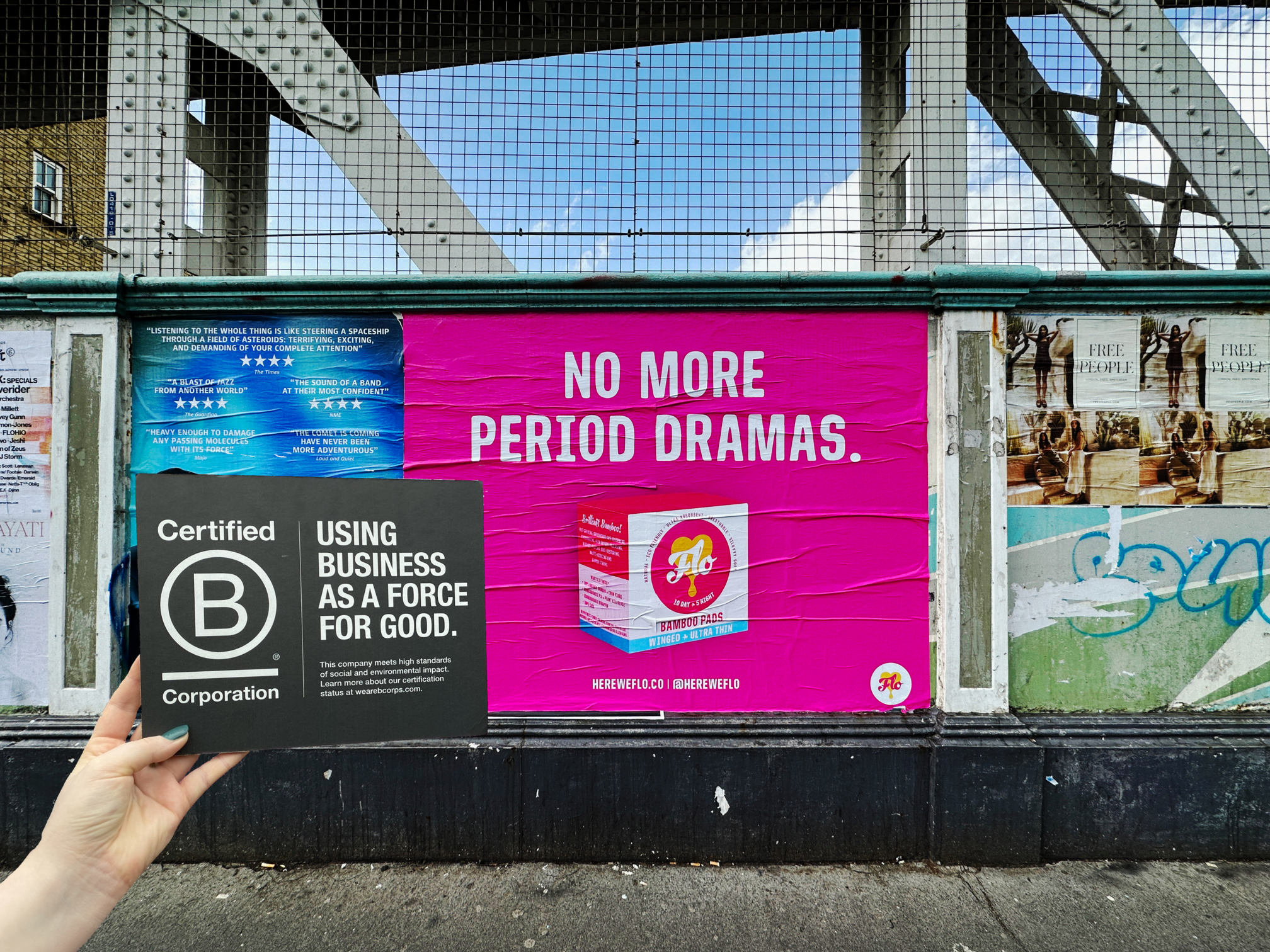 Here We Flo is officially a Certified B Corporation®