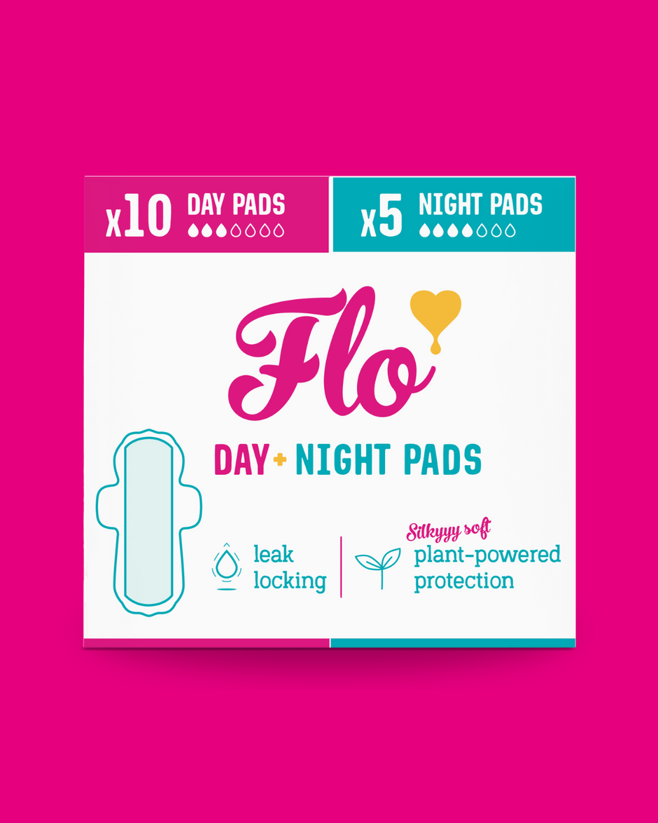 Flo Bamboo Period Pads Combo Pack