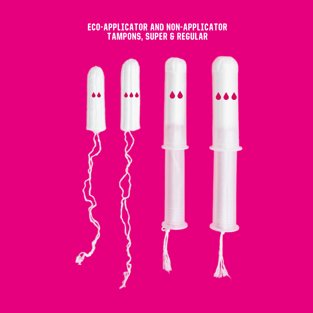 FLO Eco-Applicator Tampons – Here We Flo