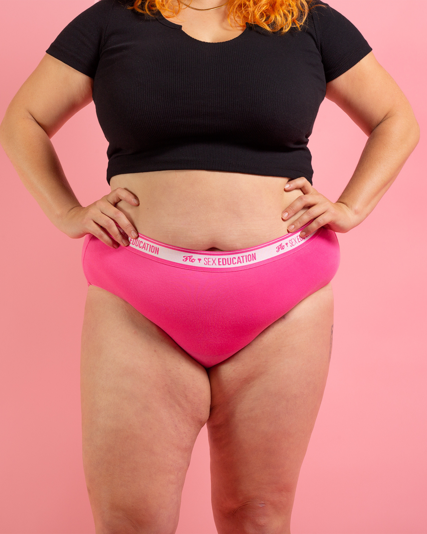 FLO Reusable Period Pants (Pink)