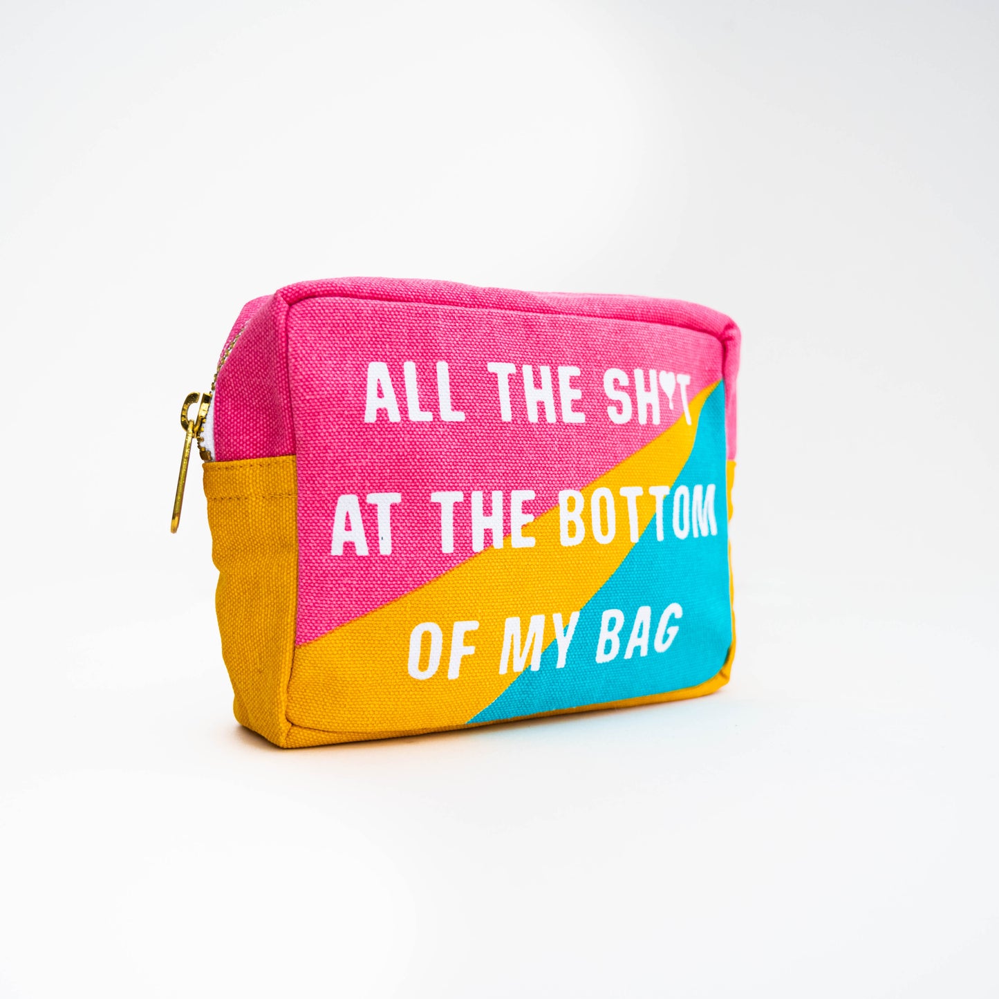 'All the Sh*t at the Bottom of my Bag' Pouch-T-Shirt-Here We Flo