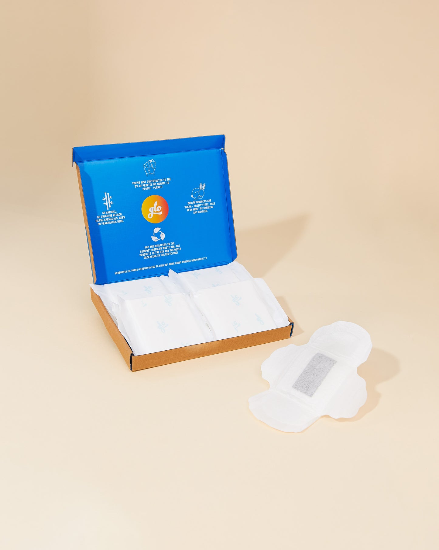 Glo Light Incontinence Bamboo Pads