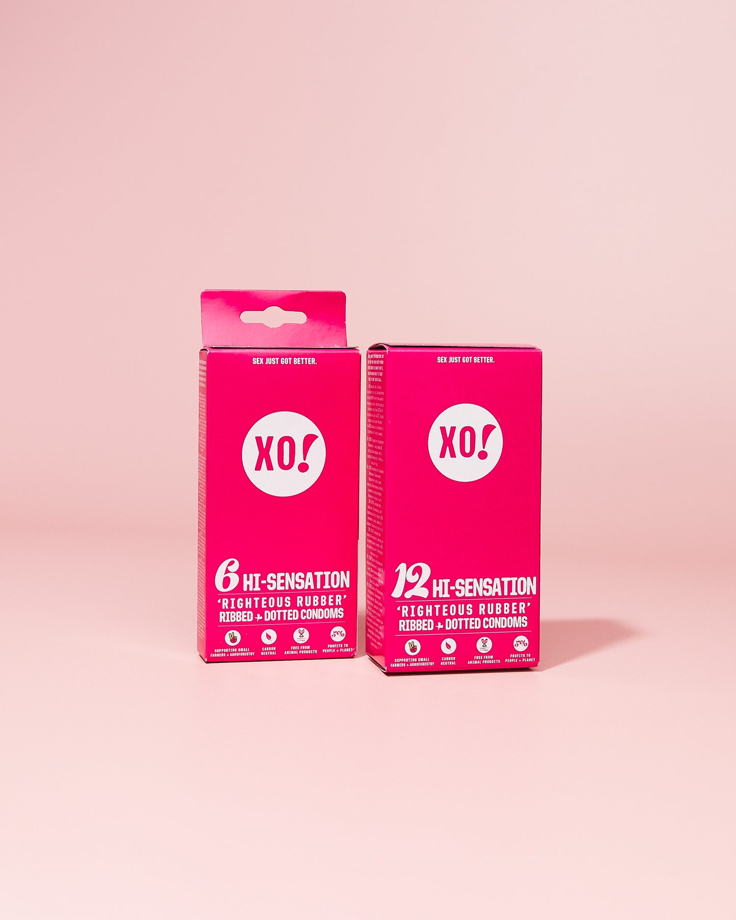 XO! Hi-Sensation Vegan Condoms